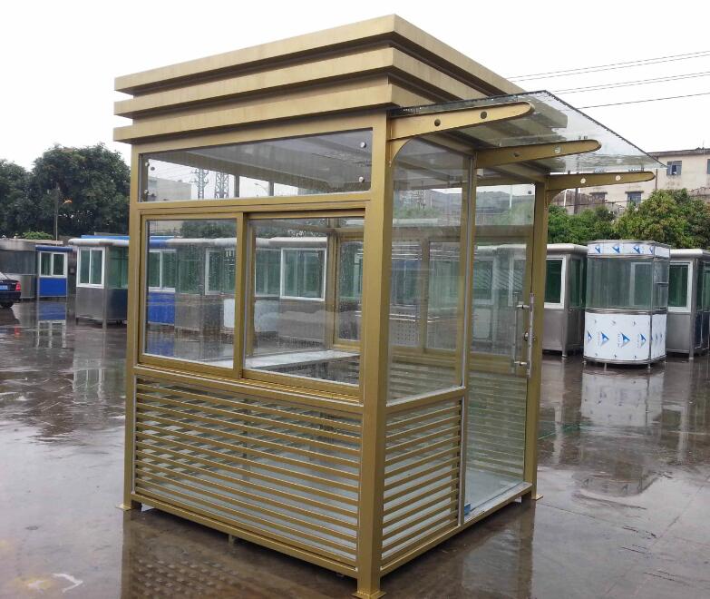 洛宁钢结构移动岗亭